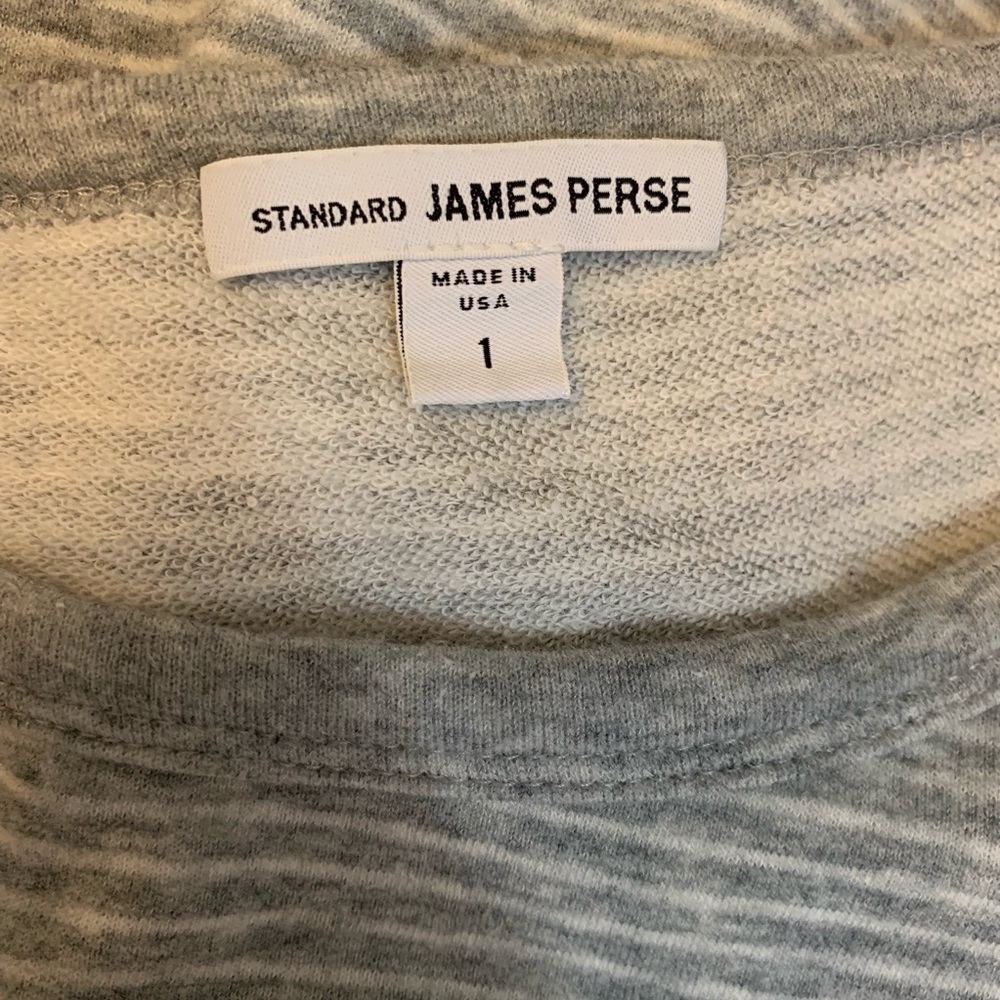 Standard James Perse Stripe Estilo Cotton Pullover Gem